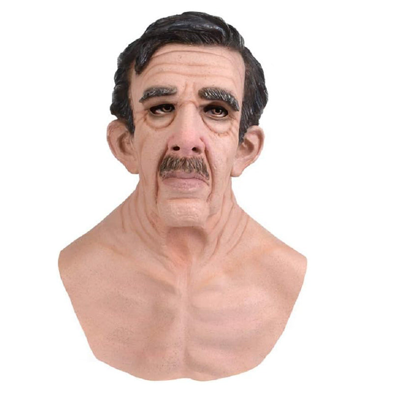 Realistic Full Face Latex Mask for Halloween and Cosplay