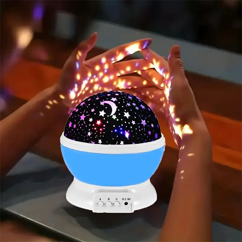 Starry Sky LED Night Light Projector for Kids