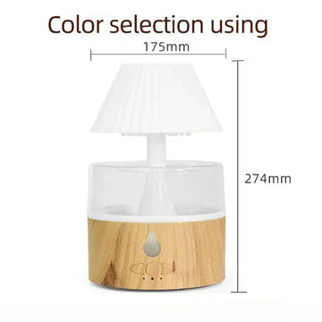 Rain Cloud Humidifier and Aromatherapy Diffuser with Night Light