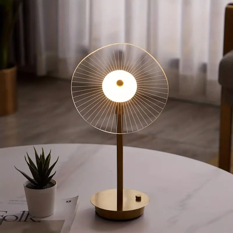 Adjustable LED Desk Lamp with Dimming Feature