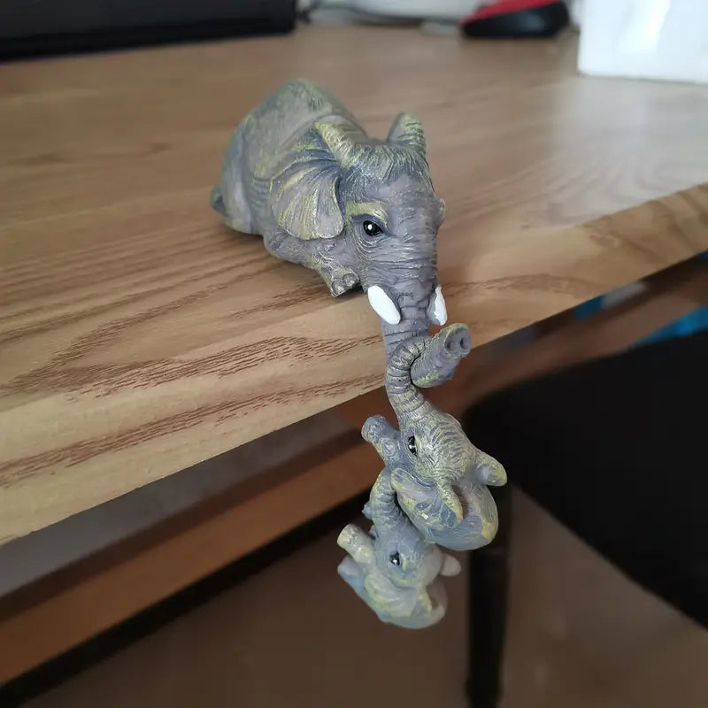 Elegant Elephant Decorative Ornament for Home Accents