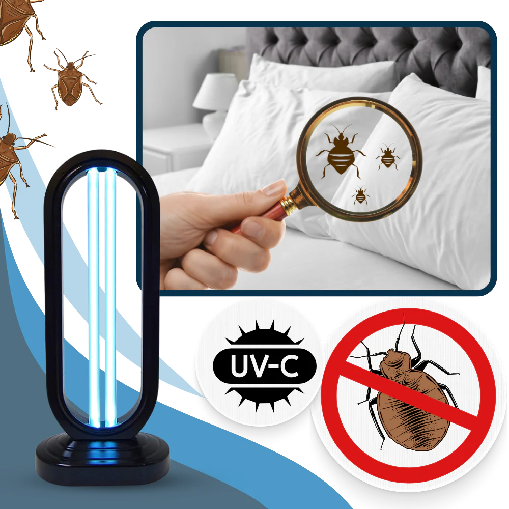 UV-C Multi-Surface Disinfectant Bulb for Bed Bugs and Germs