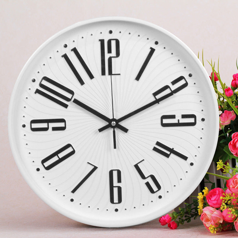 Large Silent Classroom Clock with Oversized Digits and Eco-Friendly Design
