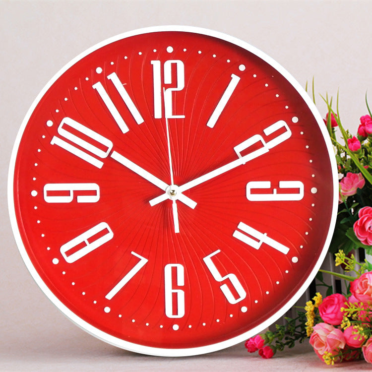 Large Silent Classroom Clock with Oversized Digits and Eco-Friendly Design
