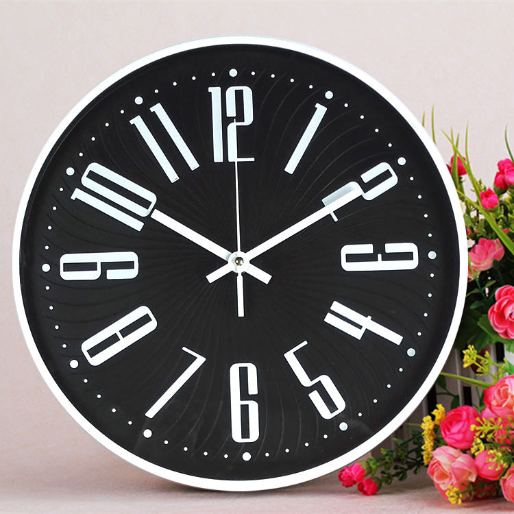 Large Silent Classroom Clock with Oversized Digits and Eco-Friendly Design
