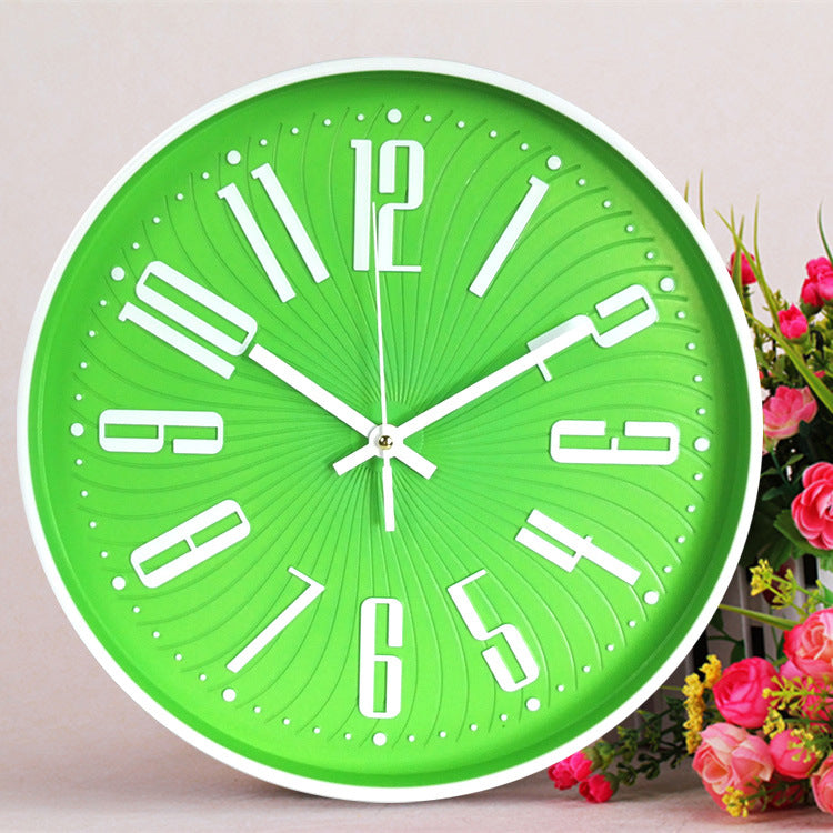 Large Silent Classroom Clock with Oversized Digits and Eco-Friendly Design