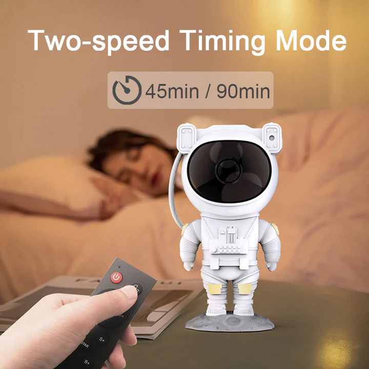 Astronaut Galaxy Star Projector Night Light with Remote Control