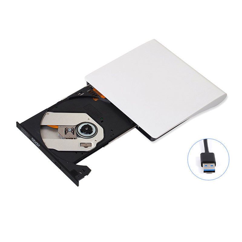 Portable External CD DVD Player with USB Compatibility