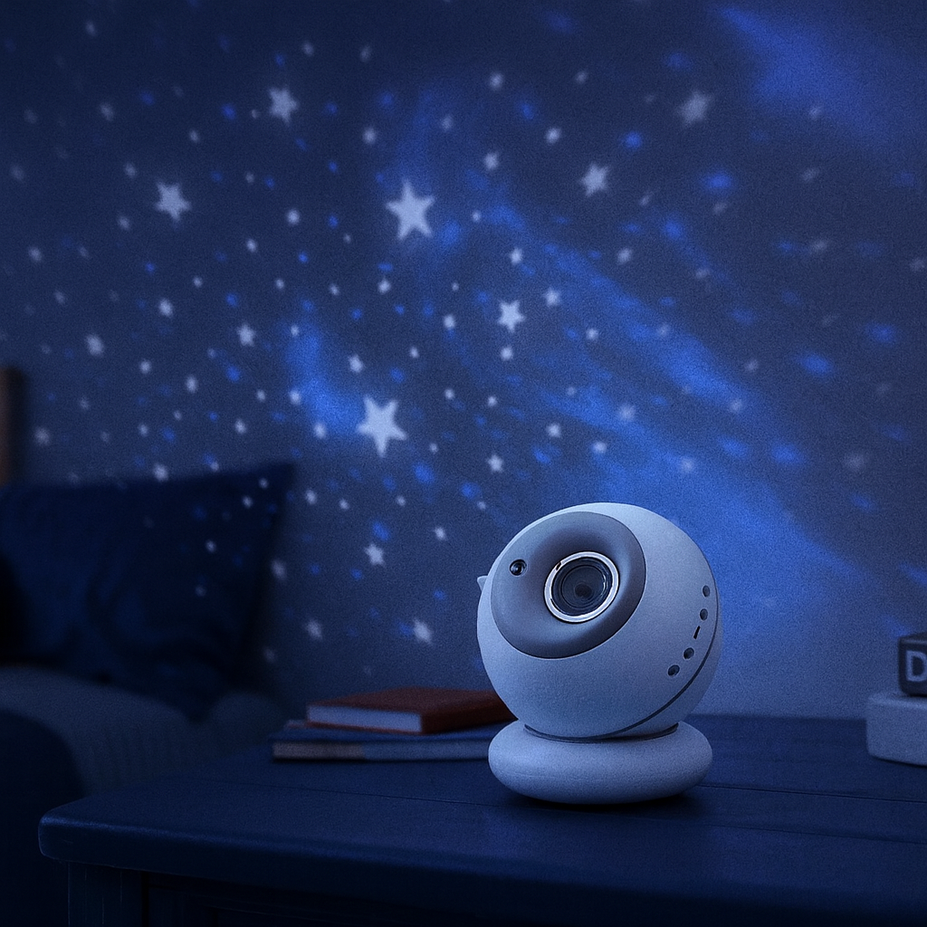 360° Rotating Star Projector Night Light with LED
