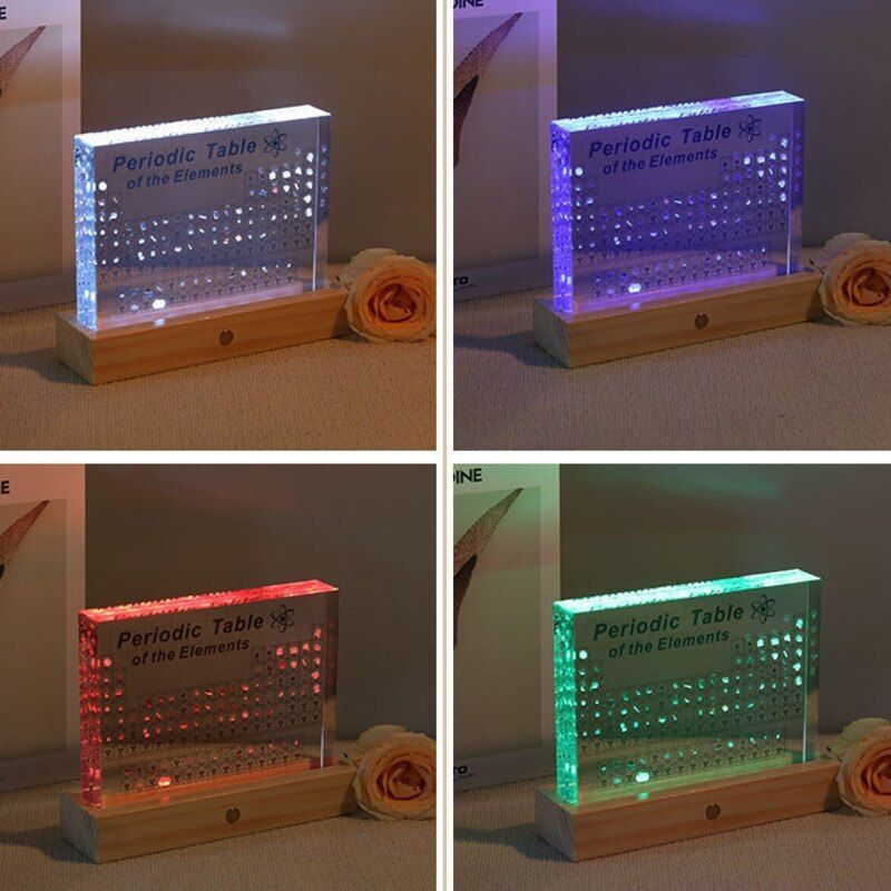Acrylic Periodic Table of Elements Display