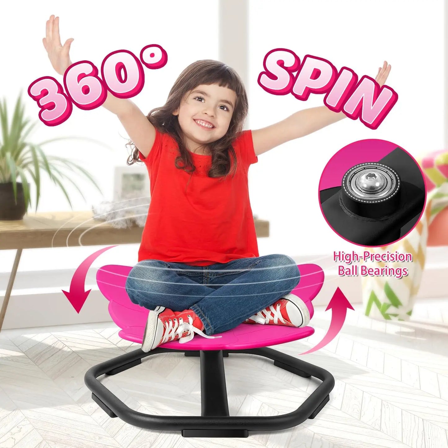 360 Degree Swivel Spinning Seat for Kids