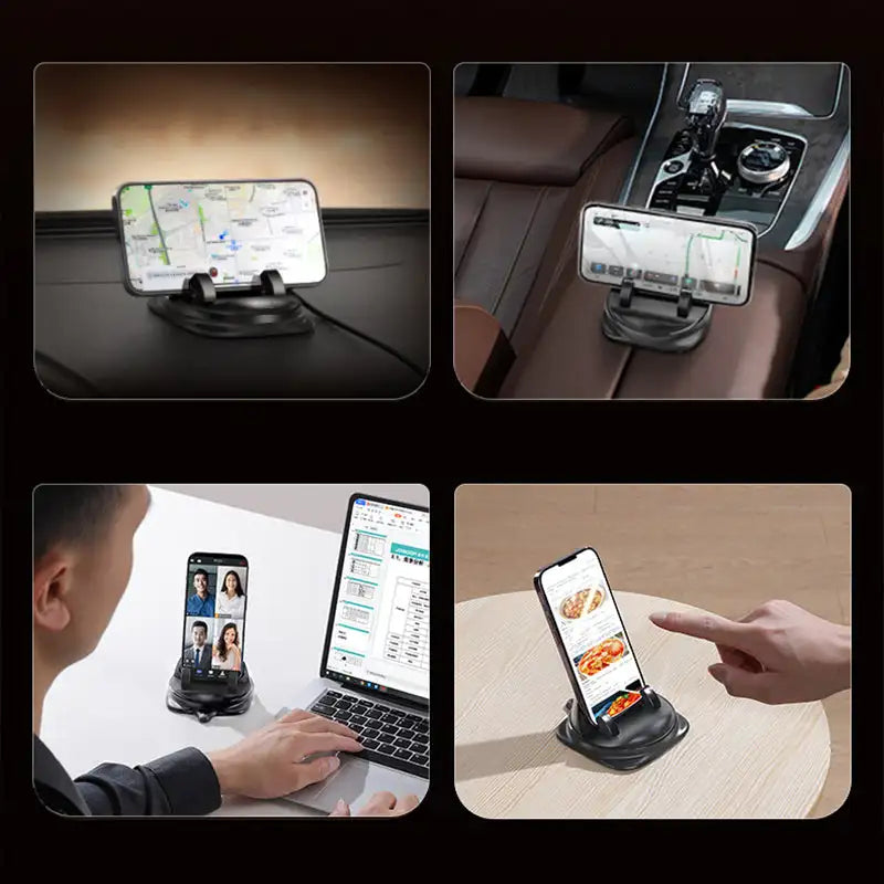 360° Rotatable Adjustable Car Phone Holder