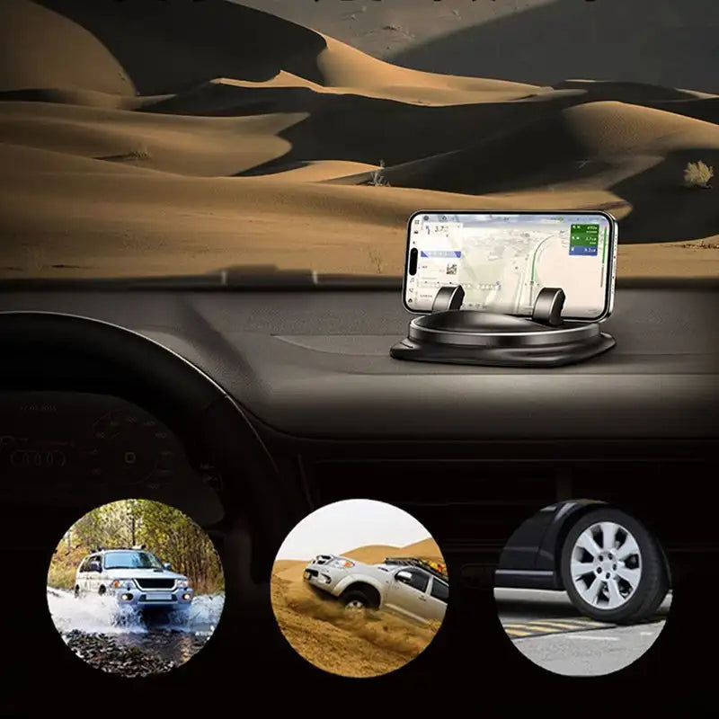 360° Rotatable Adjustable Car Phone Holder