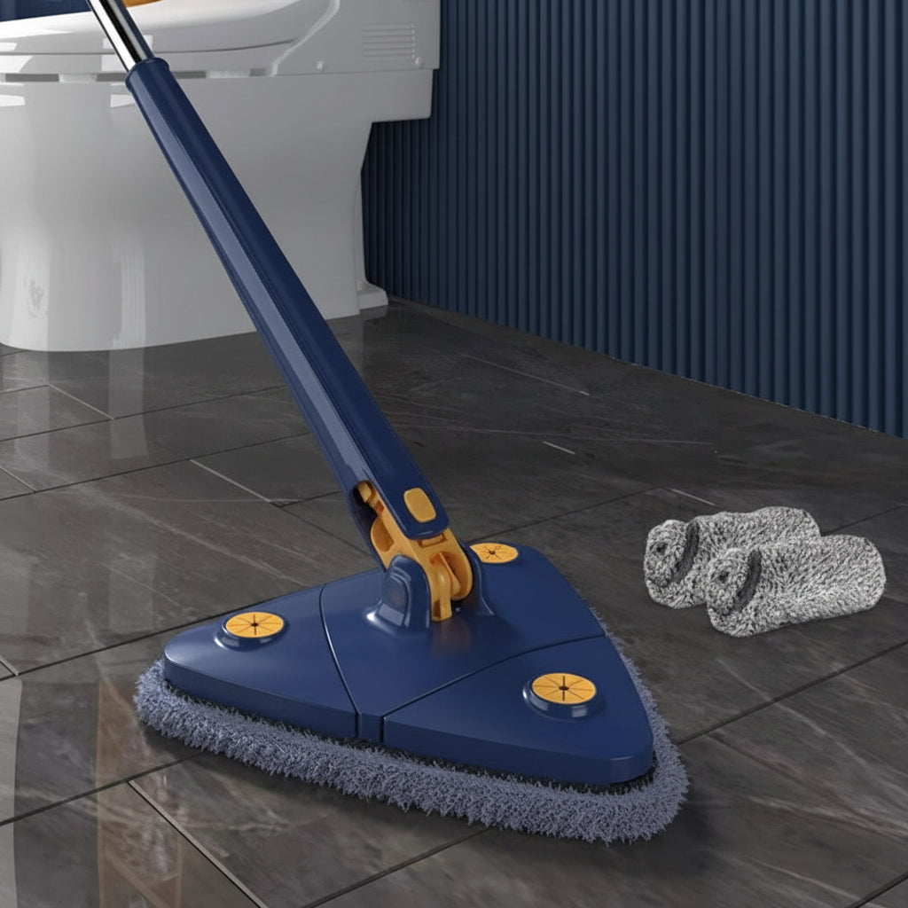 360° Spin Mop with Washable Cloth for Effortless Floor Cleaning