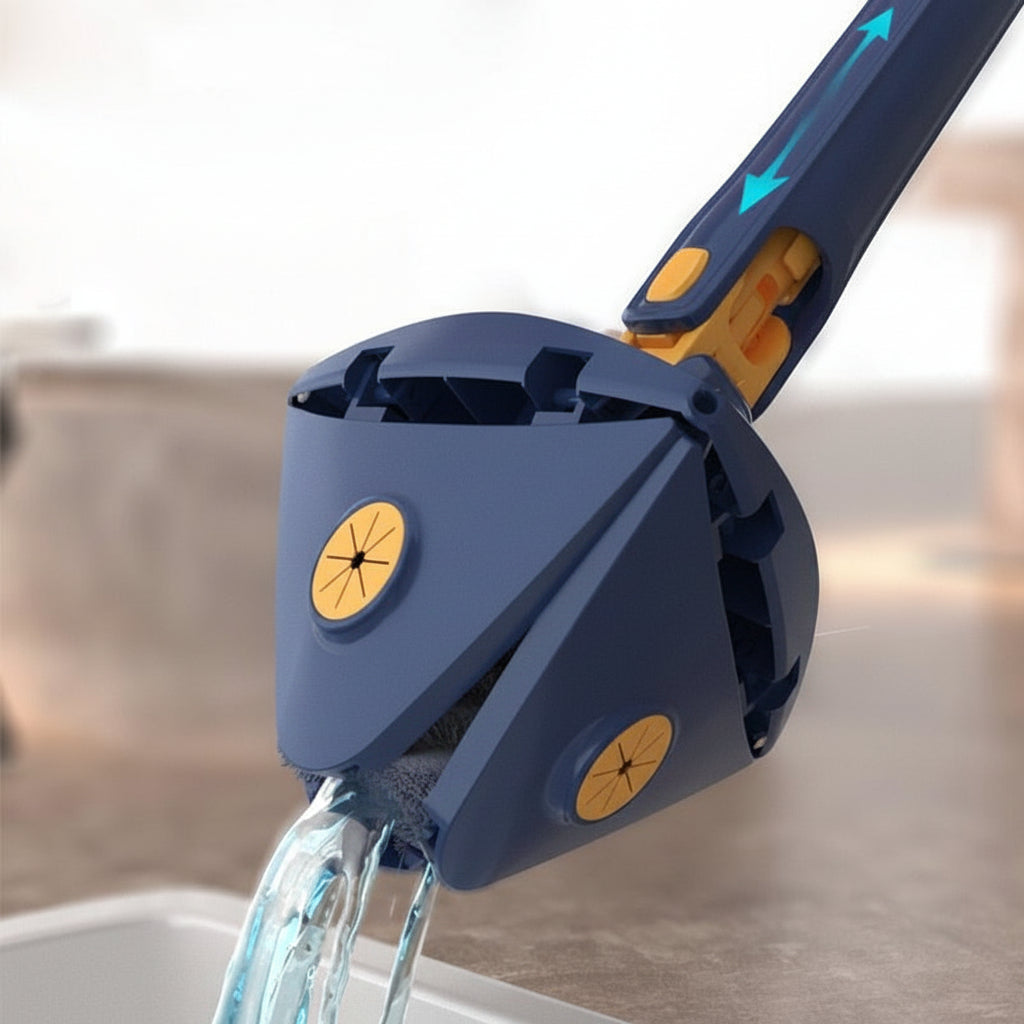 360° Spin Mop with Washable Cloth for Effortless Floor Cleaning