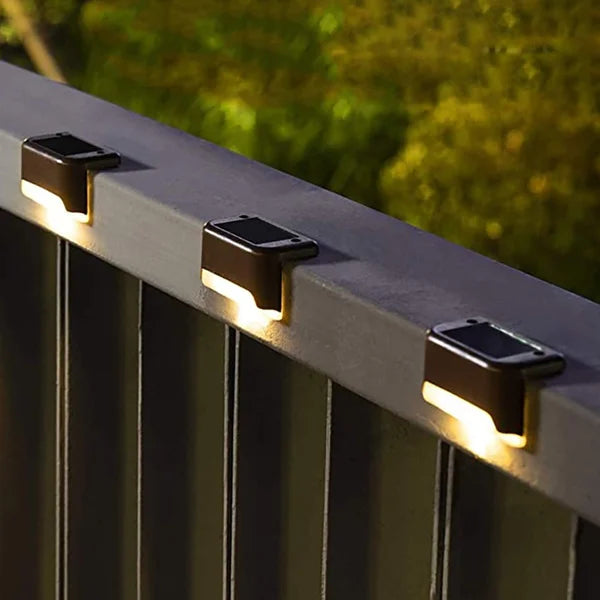 Solar-Powered Outdoor Wall Light - Waterproof Garden Lamp
