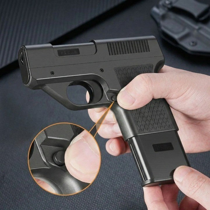 Butane Jet Flame Lighter with Hidden Storage Compartment
