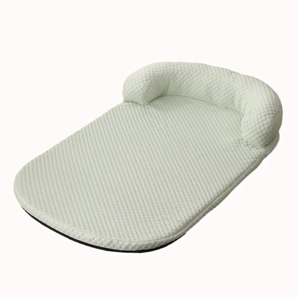 Cooling Mattress for Dogs and Cats - Breathable Silk Fabric, Soft Foam Filling