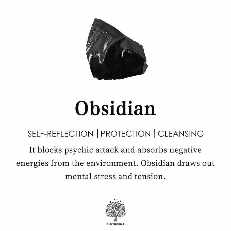 Obsidian Crystal Sphere Decoration for Energy Cleansing