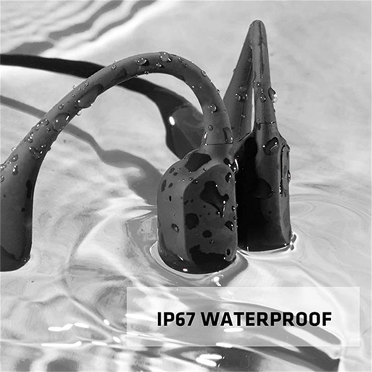 Waterproof Bone Conduction Bluetooth Headphones for Glasses