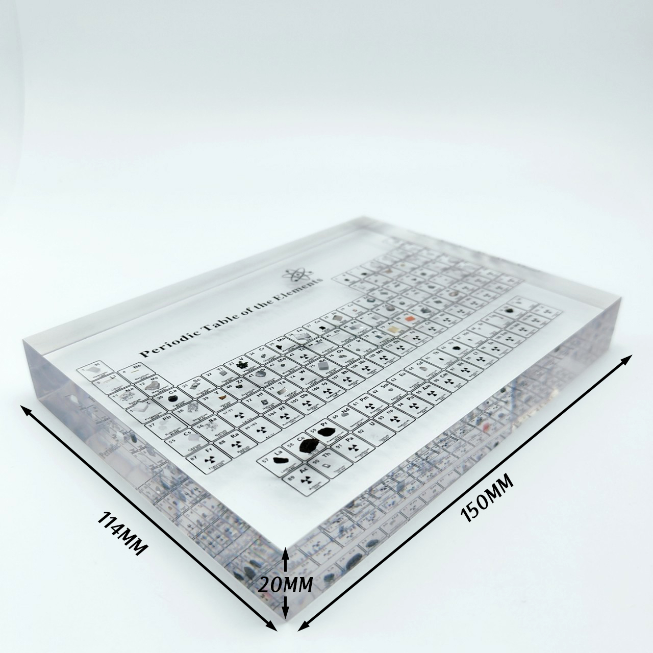 Acrylic Periodic Table of Elements Display