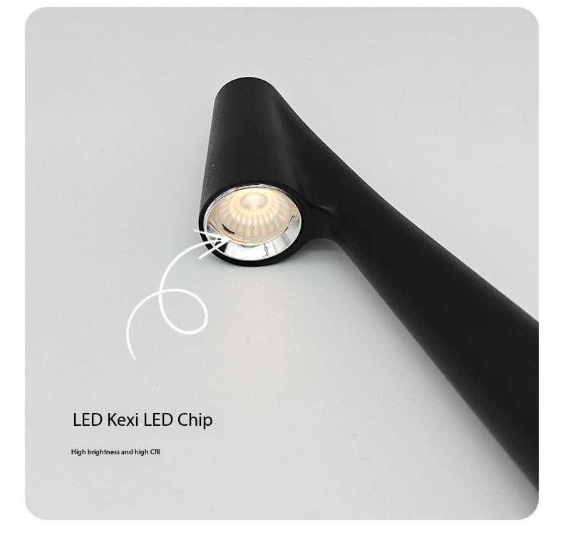 Rechargeable Touch Table Lamp with Dimming and Color Options
