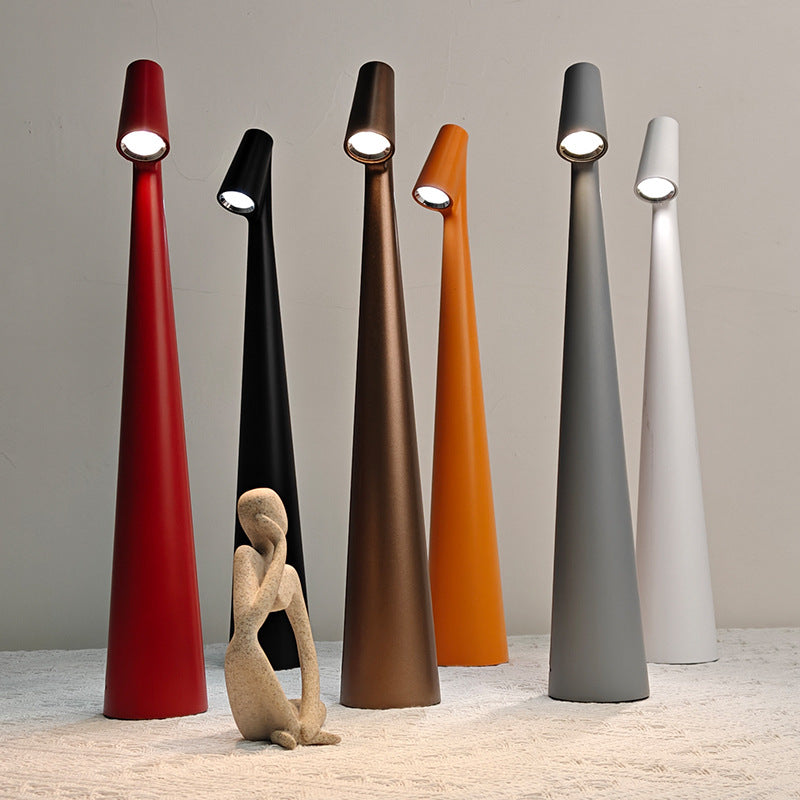 Rechargeable Touch Table Lamp with Dimming and Color Options
