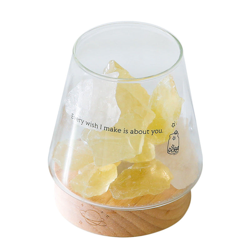 Himalayan Salt Lamp with Aromatherapy Function and Touch Control