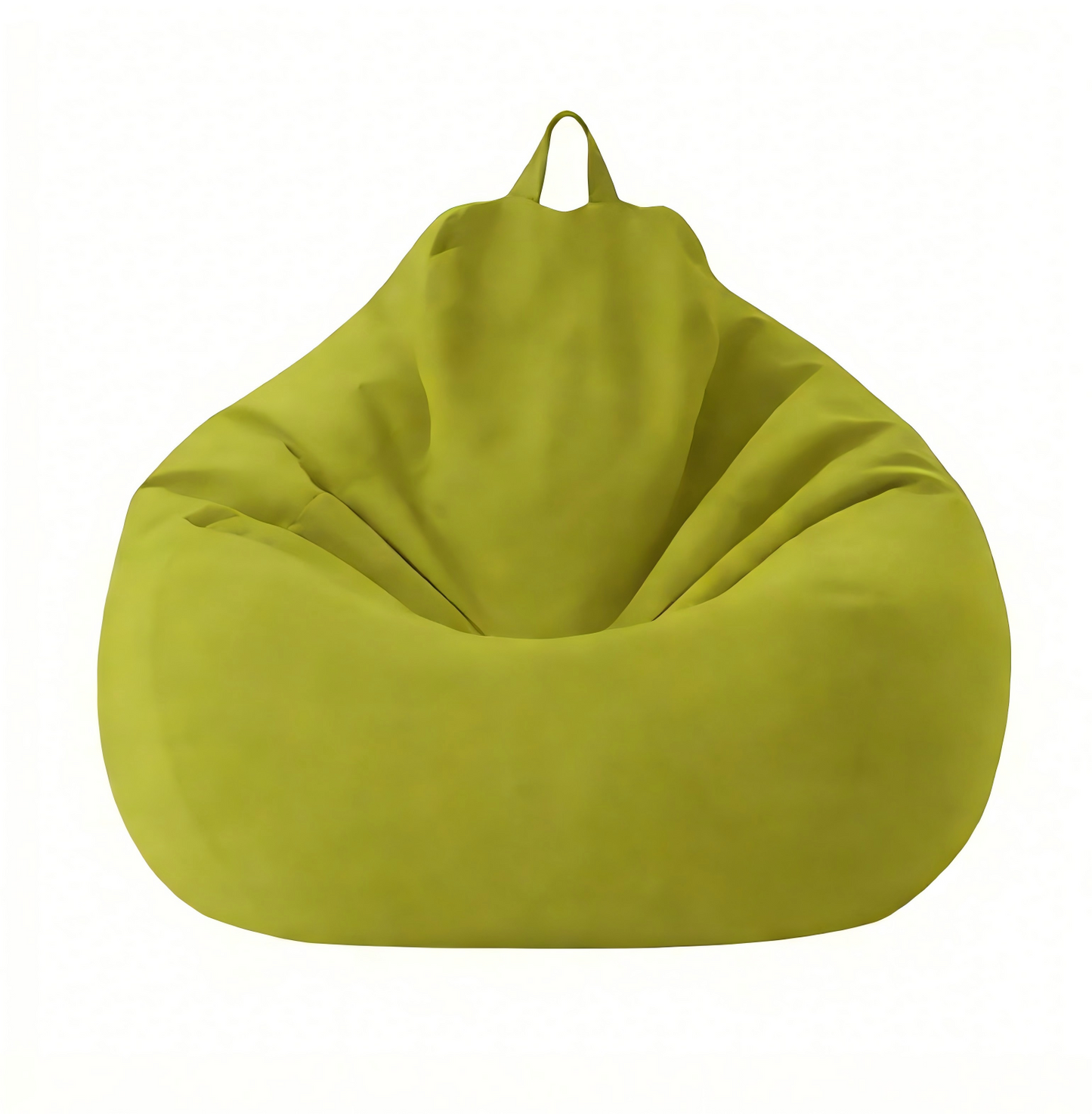 Solid Color Cotton Linen Beanbag Sofa Cover