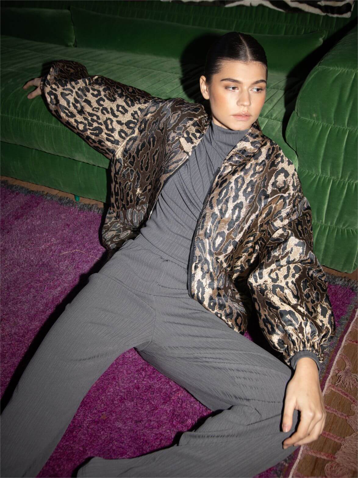 Tassyn - Leopard Urban Jacket