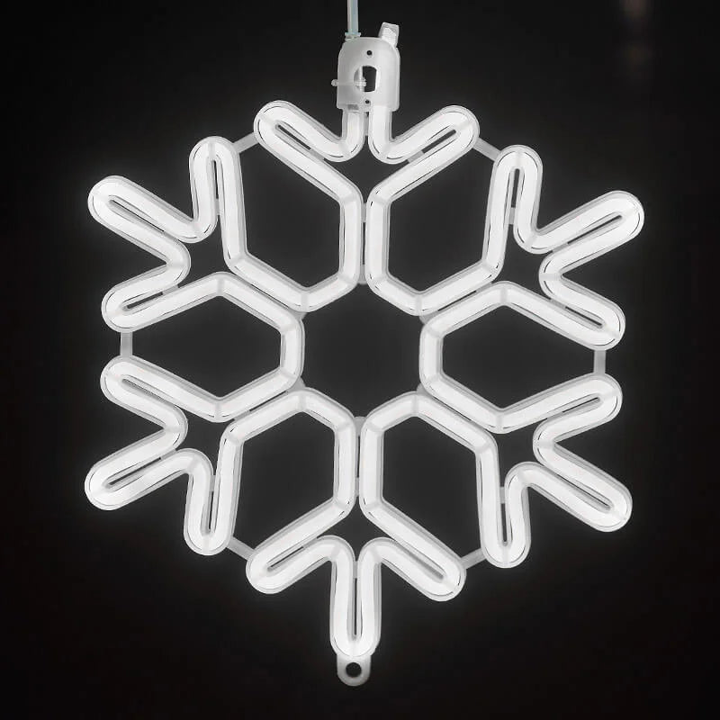 Waterproof LED Snowflake Light for Outdoor Winter Decor