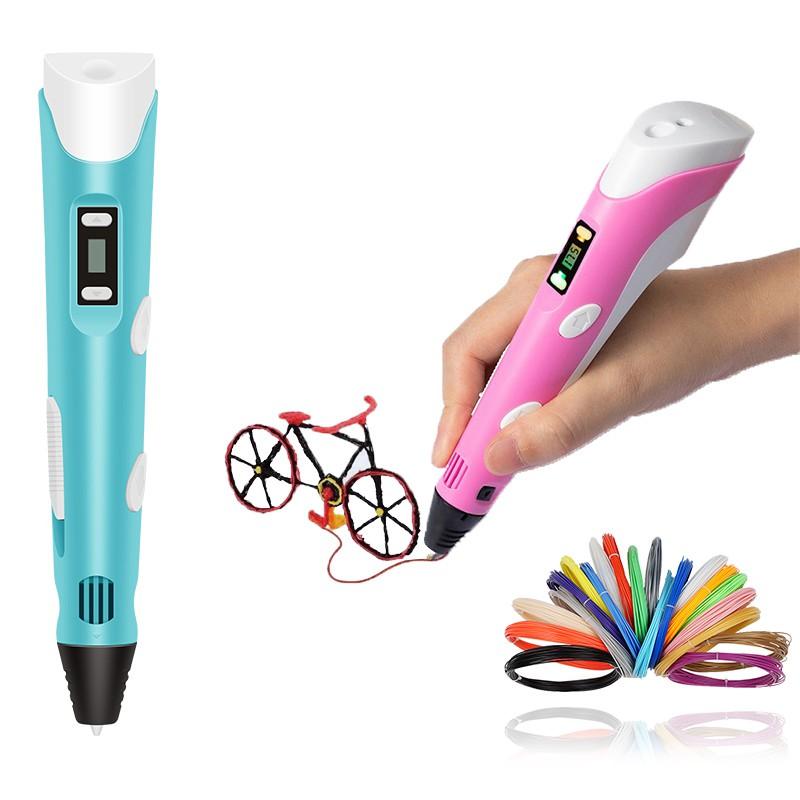 3D Printing Pen with USB PLA Filament Set for Kids and Artists
