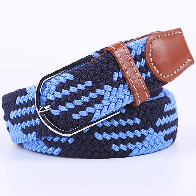 Casual Adjustable Stretch Belt in Elastic Fabric