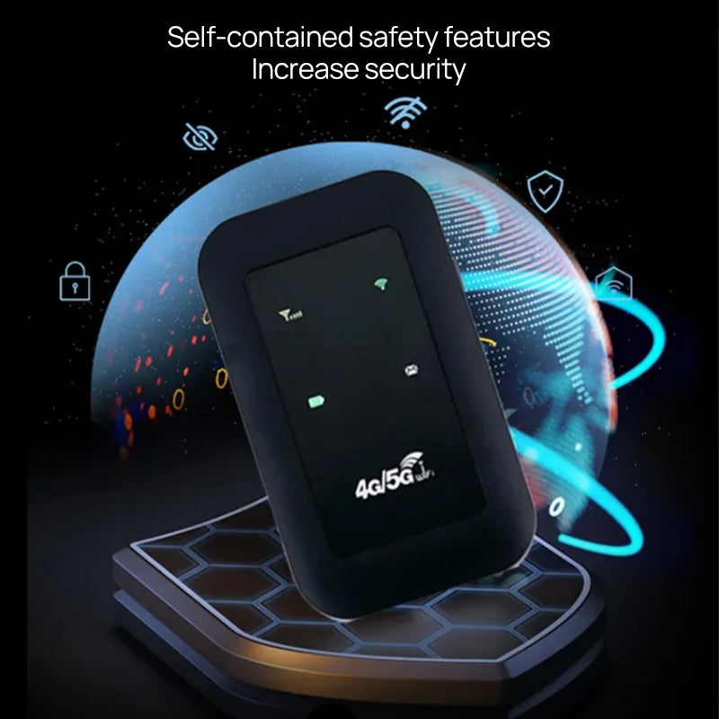 Wireless Portable WiFi Hotspot with 4G Connectivity