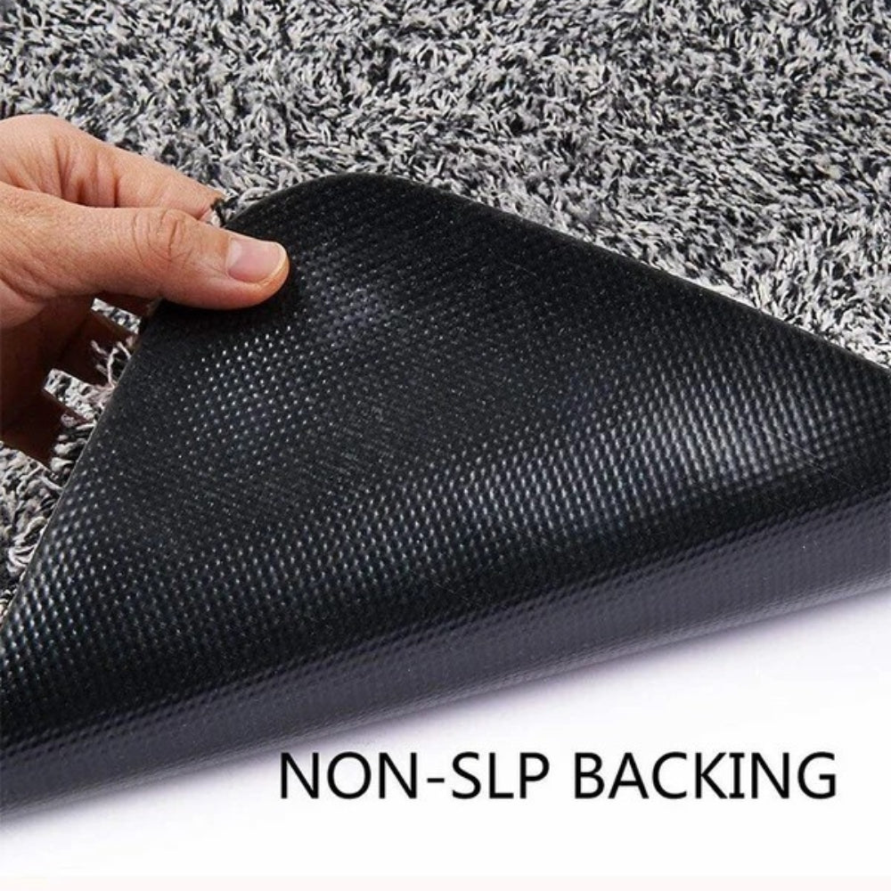 Super Absorbent Dirt Trapper Door Mat with Non-Slip Backing
