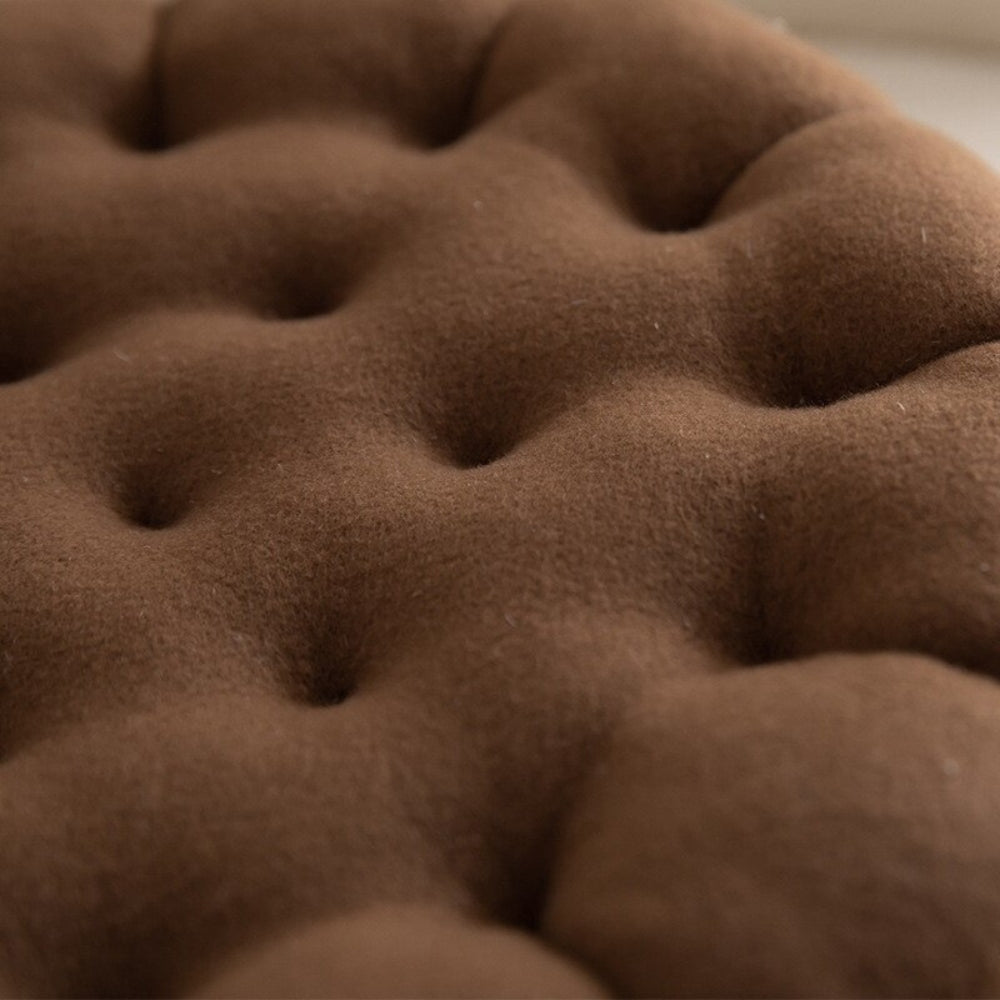 Cookie-Inspired Plush Cushion