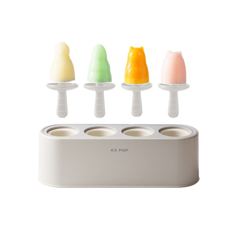Silicone Popsicle Mold Set with Drip Tray
