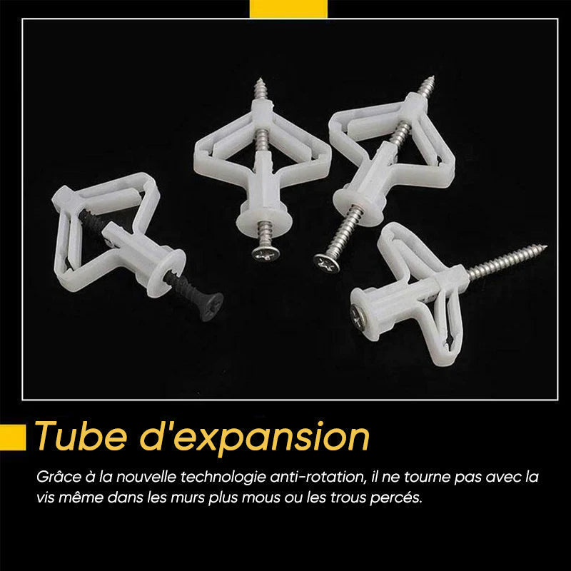 Plastic Aircraft Expansion Anchor Bolts with Anti-Twist Technology