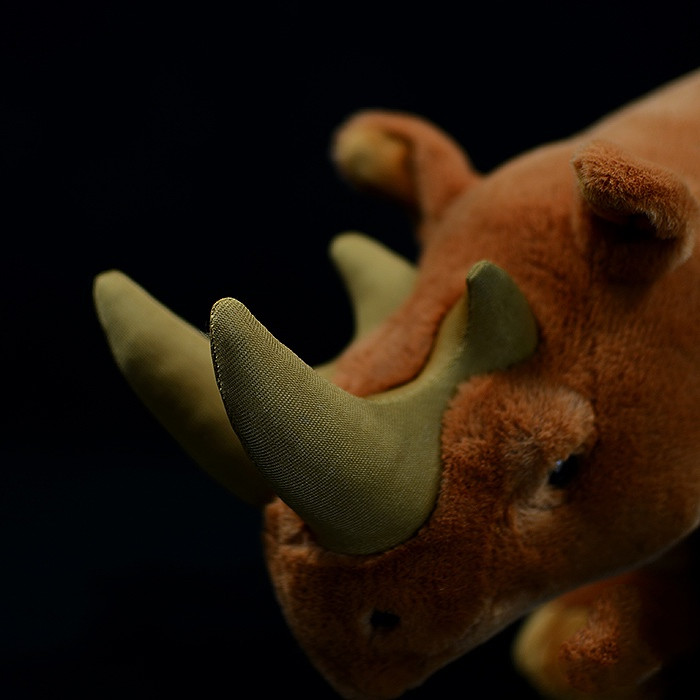 Arsinoitherium Plush Stuffed Toy - Prehistoric Mammal