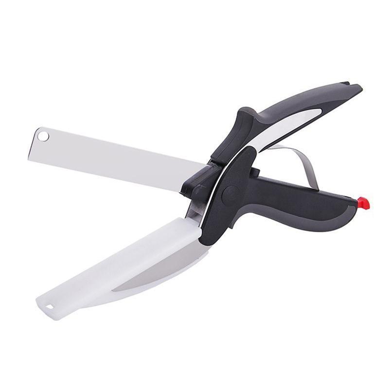 Versatile Stainless Steel Kitchen Scissors with Comfortable Grip
