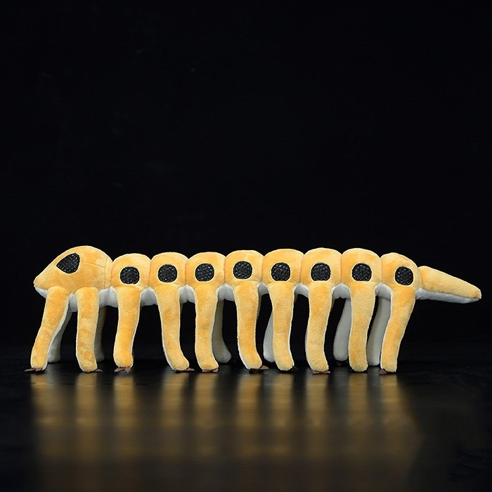 Microdictyon Onychophora Plush Toy - Soft Stuffed Armored Worm