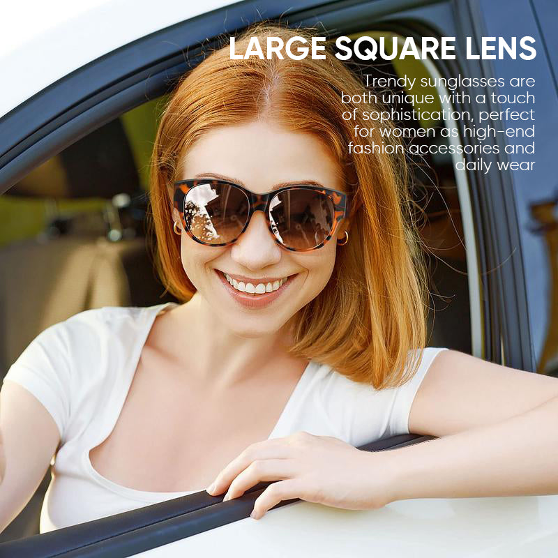 Fit Over Prescription Glasses Polarized Cat-Eye Sunglasses