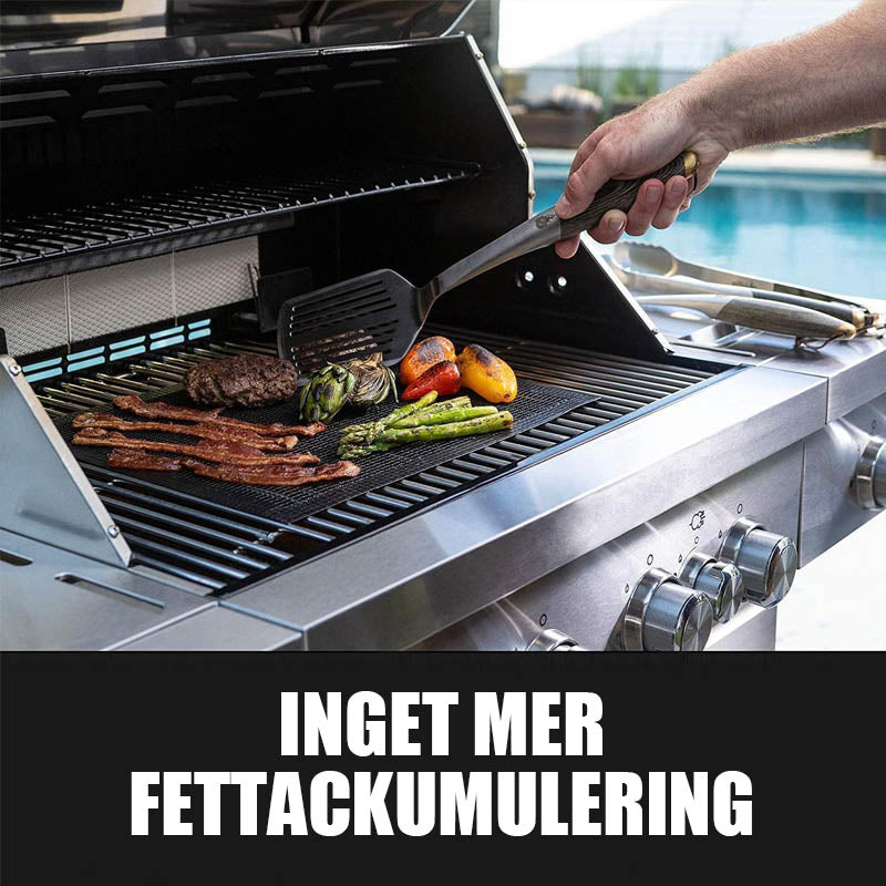 Reusable Non-Stick BBQ Grill Mat for Easy Cooking and Cleaning