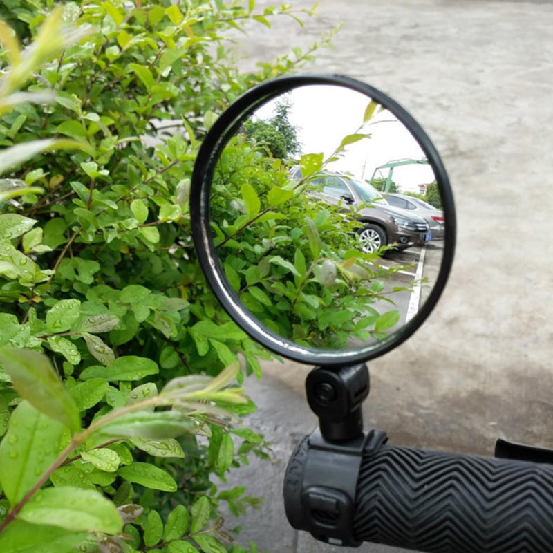 360 Degree Adjustable Rotating Rearview Mirror for Bikes and Motorcycles