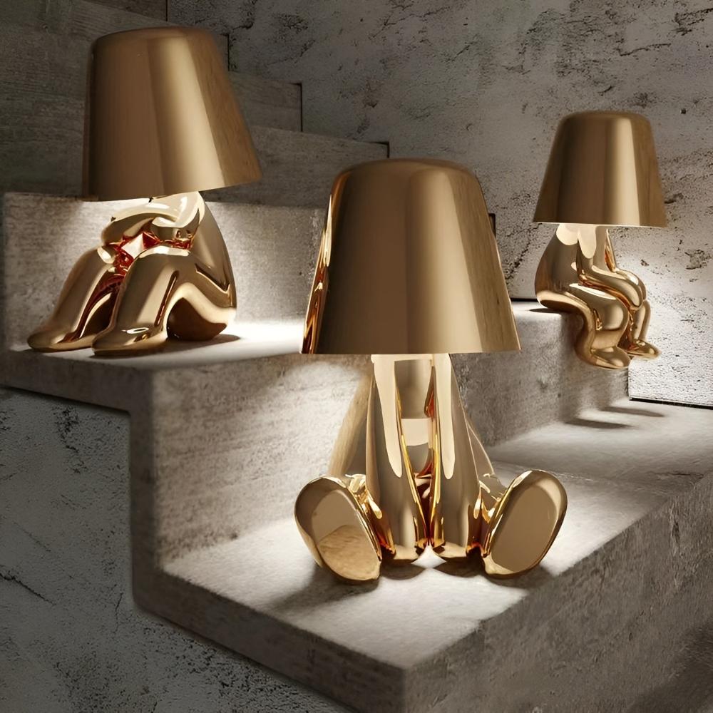 Rechargeable Cordless Touch Control Thinker Lamp