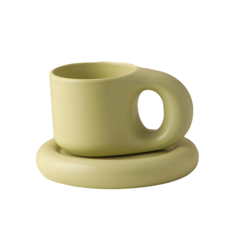 Ceramic Nordic Minimalist Thick Mug 10 oz
