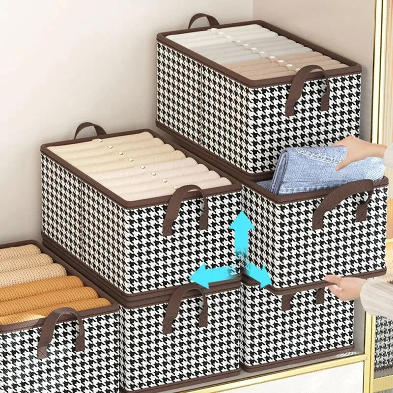 Clothing Drawer Organizer with Durable Handles