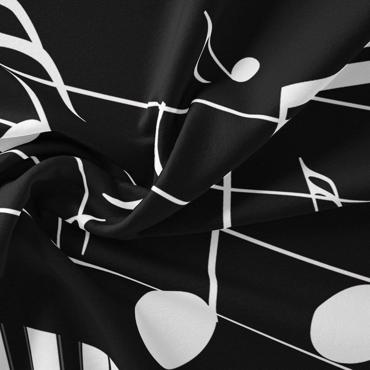 Piano and Music Note Cotton Bedding Set