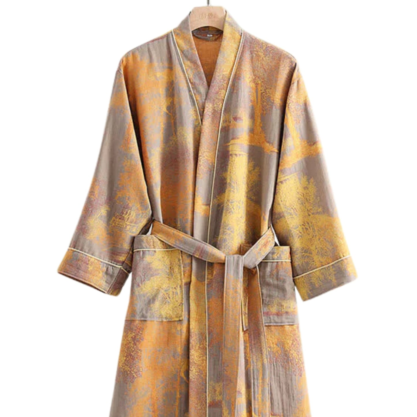 Soft Cotton Kimono Bathrobe for Ultimate Comfort