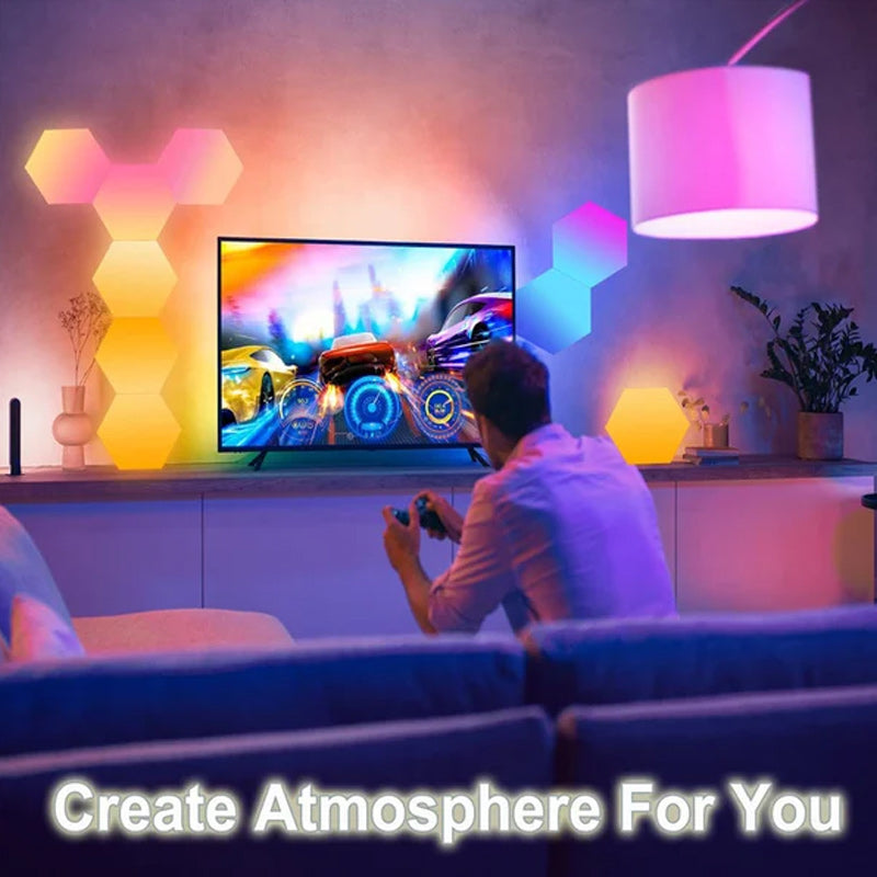 DIY Modular Touch-Sensitive Night Light with Music Sync and App Control